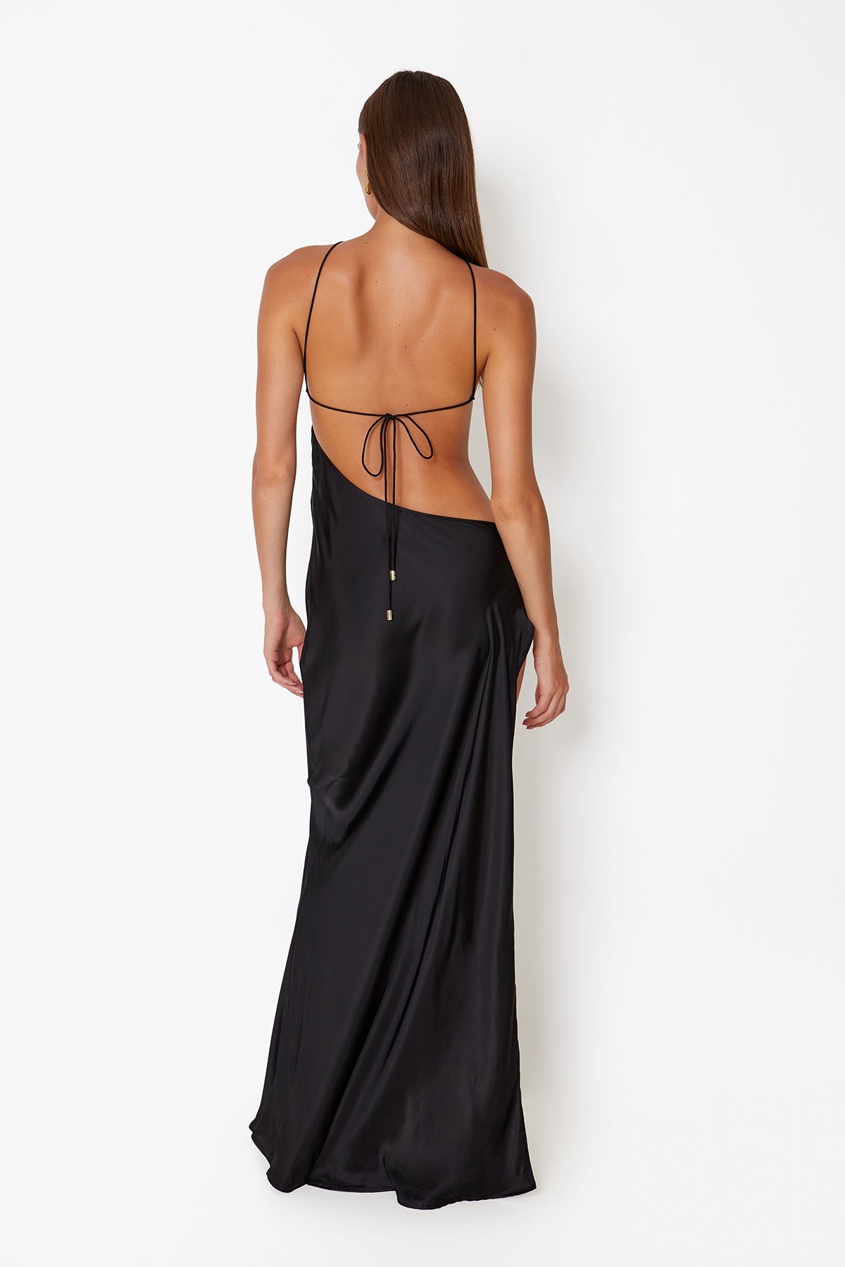 Villa' Maxi Dress Seastar - Black