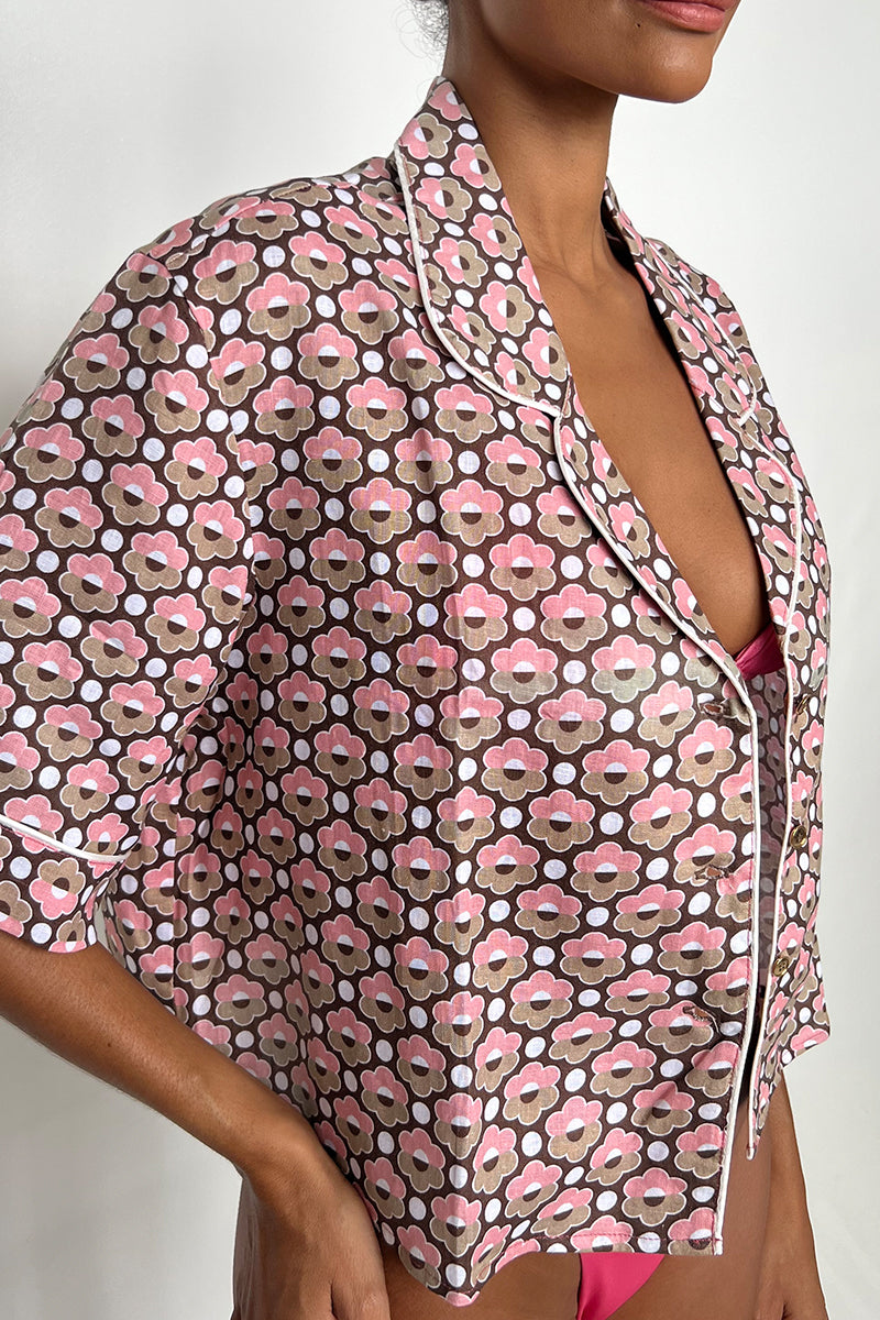 'Bowling' Shirt - Daisy - Sample Sale