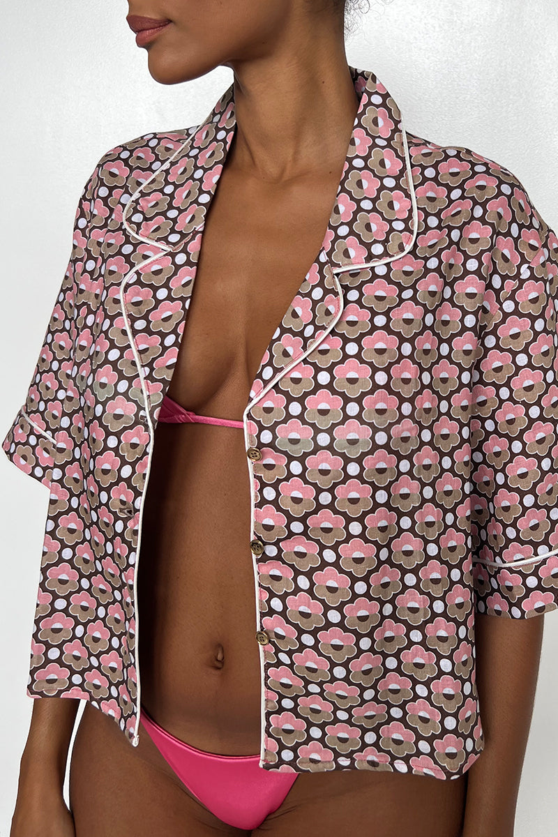 'Bowling' Shirt - Daisy - Sample Sale