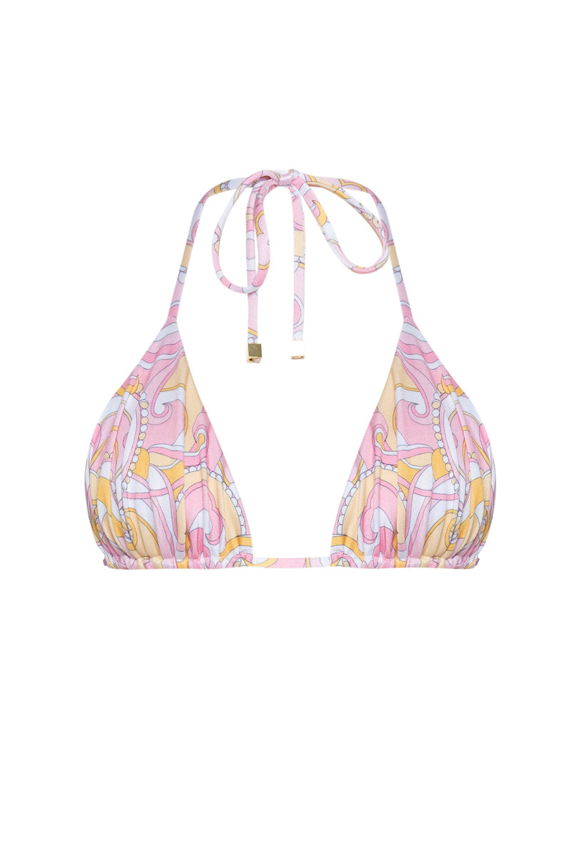 'Figment' Ruched Halter - Cirque